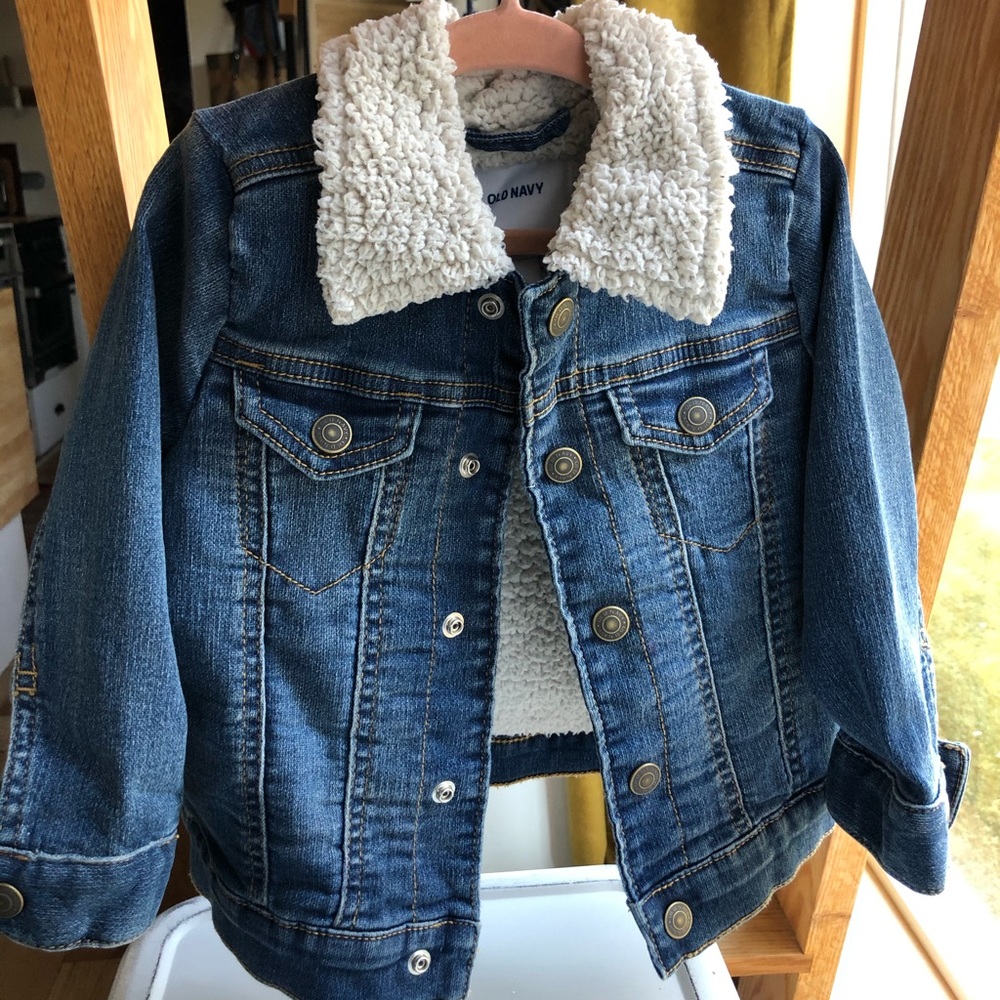 Old Navy Cozy Jean Jacket - 2T toddler